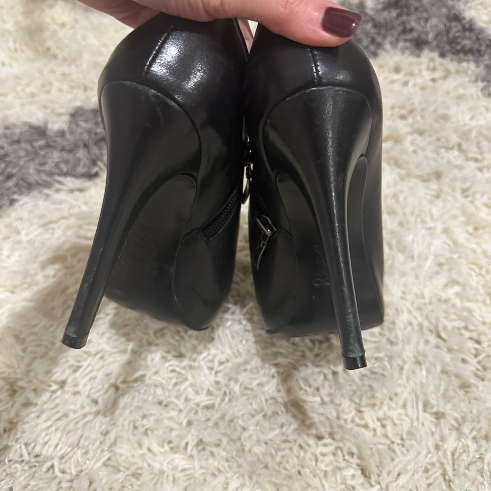 Black booties